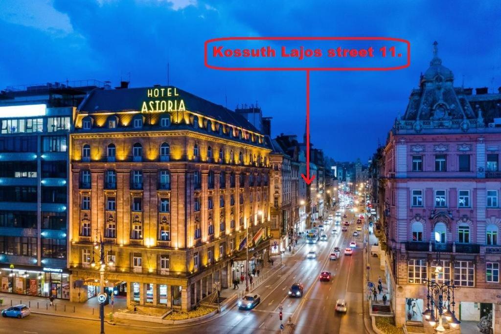 Astoria Centrum Studio Apartment Budapešť Exteriér fotografie